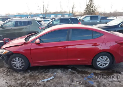 2018 Hyundai Elantra Se из США, поврежденный, VIN 5NPD74LF7JH298331